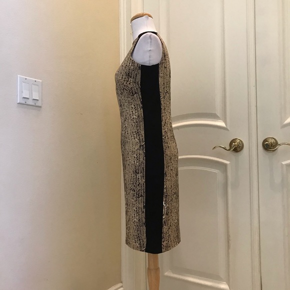 NWOT Vince Camuto python print shift career dress - Picture 2 of 5